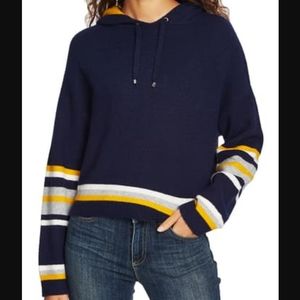 Court and Rowe Stripe Hoodie.